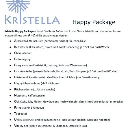 Chesa Kristella * 阿罗萨